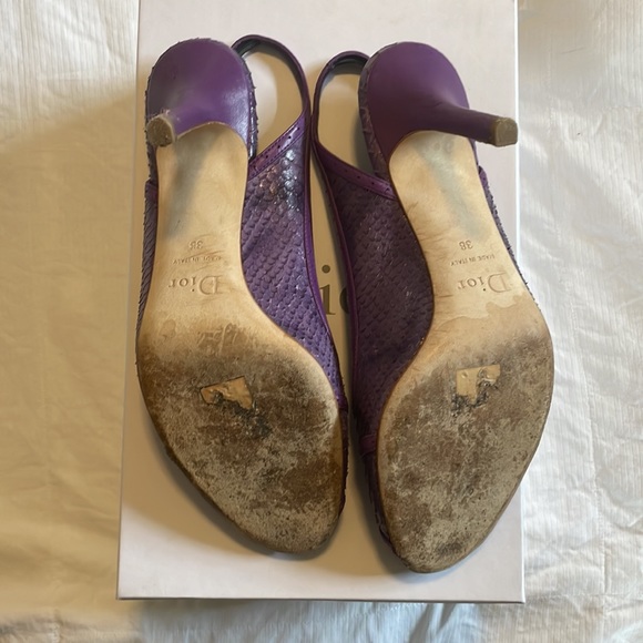 Dior, Size 38 (US size 7.5), Simply Slingback heels - Picture 6 of 7